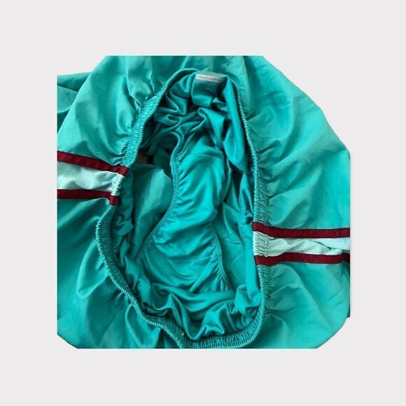 Nike Dri Fit Flowy Activewear Running Green Shorts - Picture 4 of 5